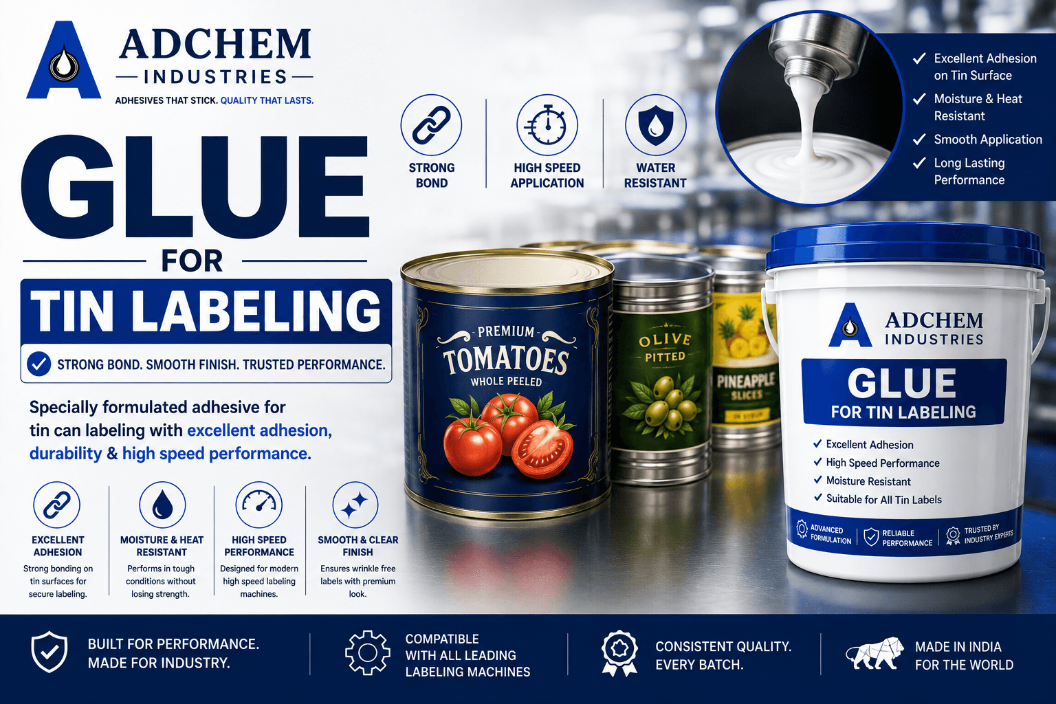 Glue for TIN Labeling