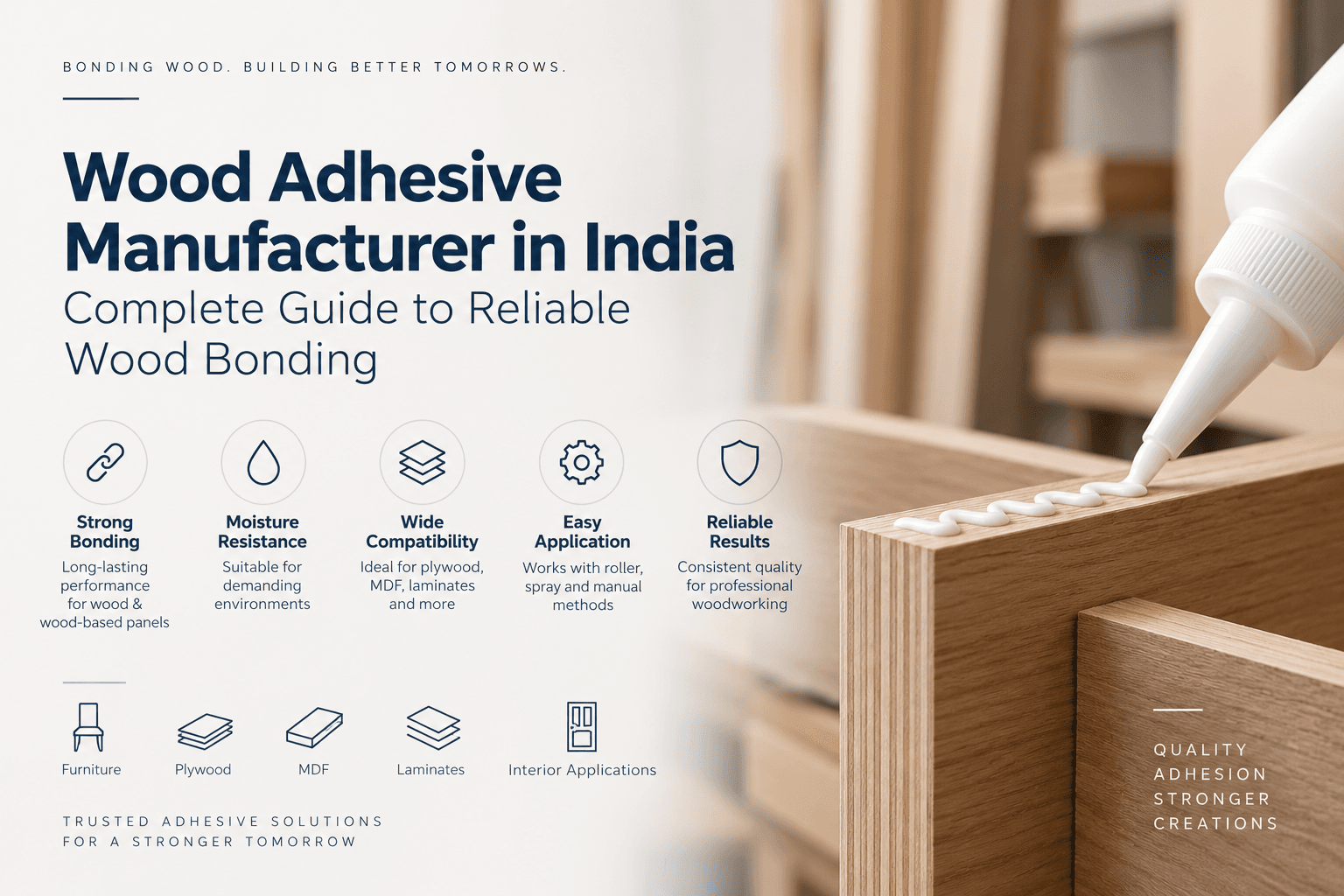 Wood Adhesive Manufacturer in India